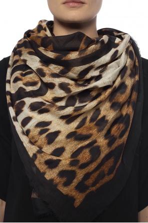 Leopard-printed shawl, zdjęcie 2 Leopard-printed shawl od Moschino
